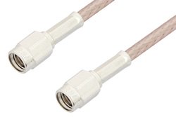 SSMA Male to SSMA Male Cable 12 Inch Length Using RG316 Coax