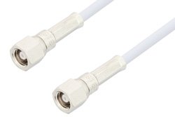SMC Plug to SMC Plug Cable 12 Inch Length Using RG188-DS Coax, RoHS