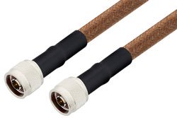 N Male to N Male Cable Using RG225 Coax