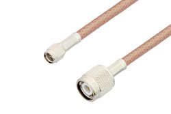 SMA Male to TNC Male Cable 48 Inch Length Using PE-P195 Coax