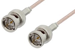 75 Ohm BNC Male to 75 Ohm BNC Male Cable 36 Inch Length Using 75 Ohm RG179 Coax
