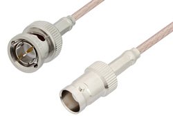 75 Ohm BNC Male to 75 Ohm BNC Female Cable Using 75 Ohm RG179 Coax