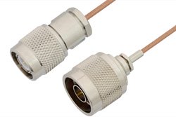 N Male to TNC Male Cable Using RG178 Coax