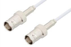 75 Ohm BNC Female to 75 Ohm BNC Female Cable 48 Inch Length Using 75 Ohm RG187 Coax