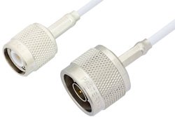 N Male to TNC Male Cable Using RG188 Coax