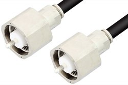 LC Male to LC Male Cable 108 Inch Length Using RG214 Coax