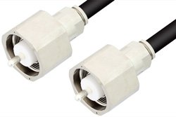 LC Male to LC Male Cable 60 Inch Length Using RG214 Coax, RoHS