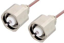 LC Male to LC Male Cable 108 Inch Length Using RG142 Coax