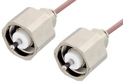 LC Male to LC Male Cable 120 Inch Length Using RG142 Coax