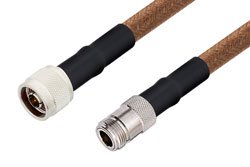 N Male to N Female Cable Using RG225 Coax