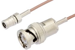 SMB Plug to BNC Male Cable Using RG178 Coax