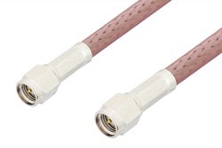 SMA Male to SMA Male Cable Using RG142 Coax
