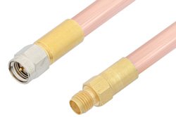 SMA Male to SMA Female Cable Using RG401 Coax