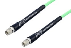 SMA Male to SMA Male Low Loss Test Cable Using PE-P142LL Coax, RoHS