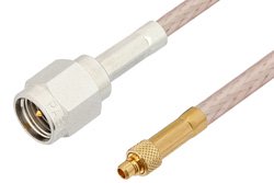 SMA Male to MMCX Plug Cable 72 Inch Length Using RG316 Coax