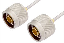 N Male to N Male Cable Using PE-SR405AL Coax