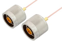 N Male to N Male Cable Using PE-047SR Coax