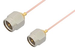 SMA Male to SMA Male Cable Using PE-034SR Coax, RoHS