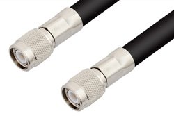 TNC Male to TNC Male Cable Using RG214 Coax, RoHS