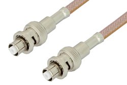 SHV Plug to SHV Plug Cable 24 Inch Length Using RG400 Coax