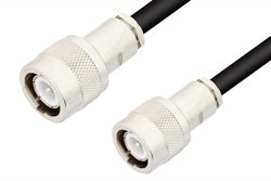 C Male to C Male Cable Using 93 Ohm RG62 Coax