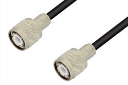HN Male to HN Male Cable Using 75 Ohm RG59 Coax, RoHS