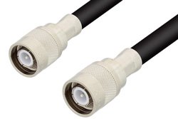 SC Male to SC Male Cable 72 Inch Length Using RG8 Coax, RoHS