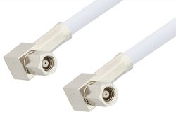 SMC Plug Right Angle to SMC Plug Right Angle Cable 72 Inch Length Using RG188-DS Coax