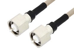 LC Male to LC Male Cable 120 Inch Length Using RG225 Coax