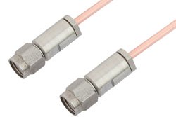 3.5mm Male to 3.5mm Male Cable 60 Inch Length Using RG405 Coax, RoHS