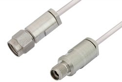 3.5mm Male to 3.5mm Female Cable Using PE-SR405AL Coax