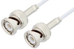 BNC Male to BNC Male Cable 72 Inch Length Using RG188 Coax, RoHS