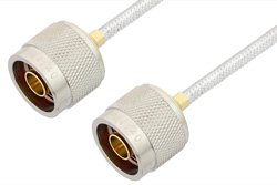 N Male to N Male Cable Using PE-SR402FL Coax