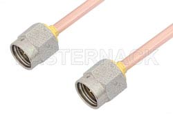 2.92mm Male to 2.92mm Male Cable 6 Inch Length Using RG405 Coax