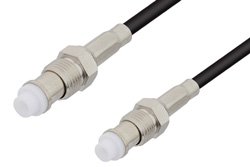 FME Jack to FME Jack Cable 12 Inch Length Using RG174 Coax