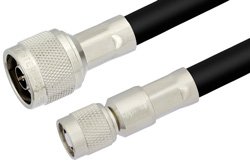 N Male to Reverse Polarity TNC Male Cable Using PE-C400 Coax