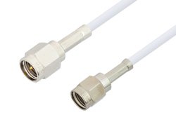 SMA Male to Reverse Polarity SMA Male Cable Using RG188 Coax, RoHS