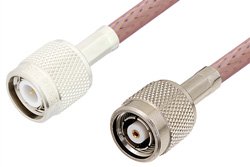TNC Male to Reverse Polarity TNC Male Cable Using RG142 Coax