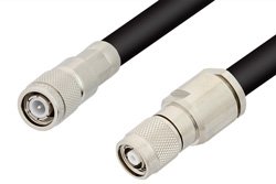 TNC Male to Reverse Polarity TNC Male Cable Using PE-B405 Coax
