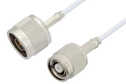 N Male to Reverse Polarity TNC Male Cable Using RG188 Coax