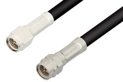 SMA Male to Reverse Thread SMA Male Cable Using RG223 Coax