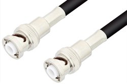MHV Male to MHV Male Cable Using 75 Ohm RG59 Coax