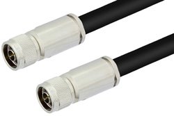 N Male to N Male Cable Using PE-C500 Coax