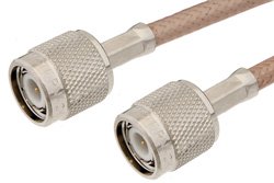 TNC Male to TNC Male Cable 72 Inch Length Using RG400 Coax