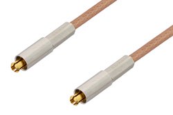 MC-Card Plug to MC-Card Plug Cable 24 Inch Length Using RG178 Coax, RoHS