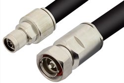 N Male to 7/16 DIN Male Cable Using RG218 Coax, RoHS