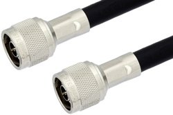N Male to N Male Cable Using PE-B400 Coax