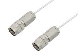 1.85mm Male to 1.85mm Male Cable 6 Inch Length Using PE-SR047FL Coax