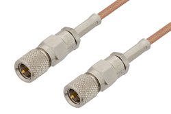 10-32 Male to 10-32 Male Cable Using RG178 Coax, RoHS