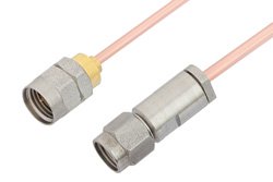 3.5mm Male to 1.85mm Male Cable 48 Inch Length Using RG405 Coax